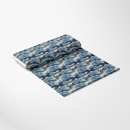 Winter Under the Dawn Pattern 6 Quilting Cotton Fabric