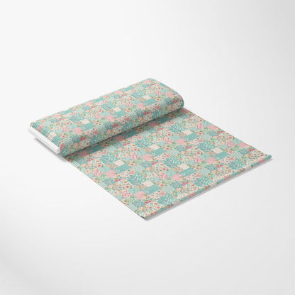 Spring Patchwork Pattern 3 Quilting Cotton Fabric