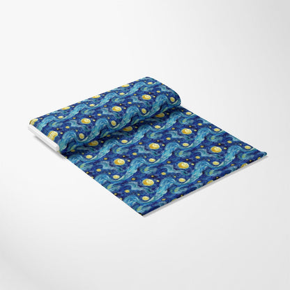 Starry Night Pattern 9 Quilting Cotton Fabric