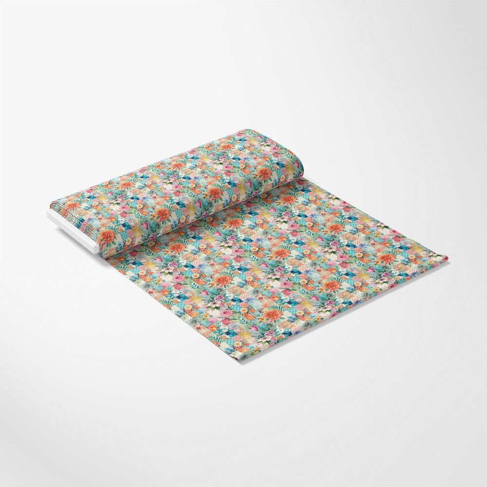 Spring Patchwork Pattern 7 Quilting Cotton Fabric