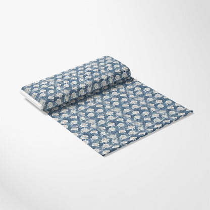 Vintage Farmhouse Blue Pattern 5 Quilting Cotton Fabric