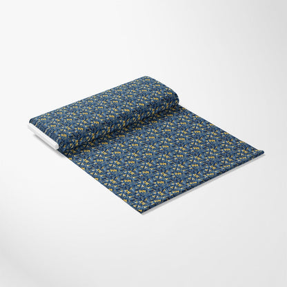 Blue Jay Florals Pattern 1 Quilting Cotton Fabric