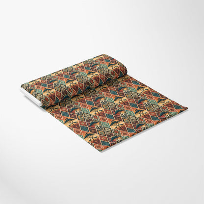African Tribal Pattern 10 Quilting Cotton Fabric