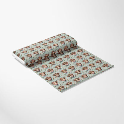 Highland Cow Heads Pattern 14 Quilting Cotton Fabric