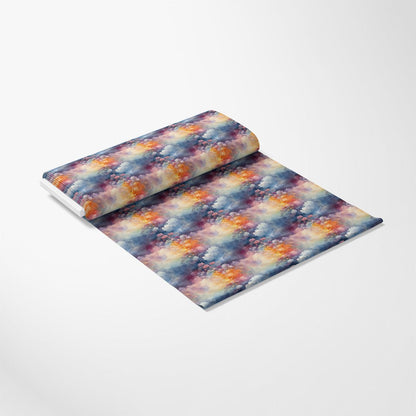 Colorful Clouds Pattern 4 Quilting Cotton Fabric