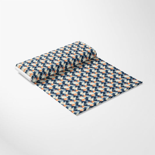 Mid Century Mod Geometric Pattern 4 Quilting Cotton Fabric