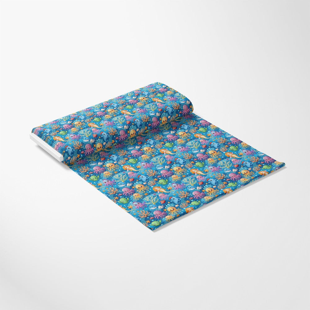 Magical Sea Pattern 12 Quilting Cotton Fabric