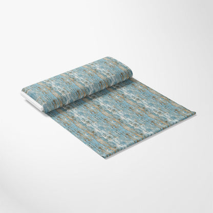 Vintage Farmhouse Blue Pattern 12 Quilting Cotton Fabric
