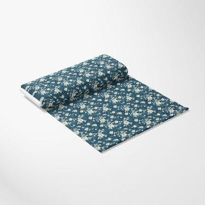 Vintage Farmhouse Blue Pattern 7 Quilting Cotton Fabric