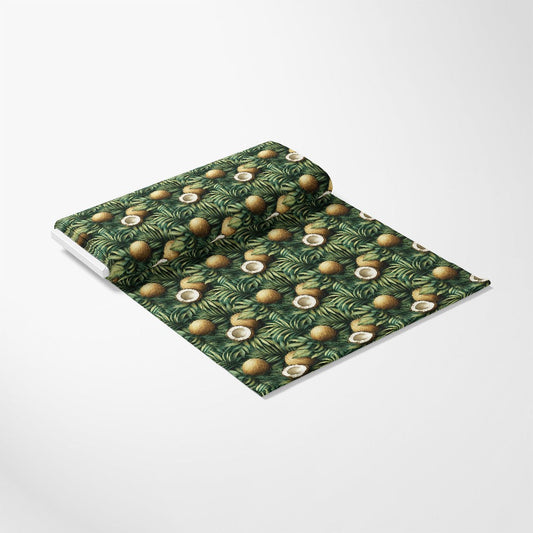 Coconut Jungle Leaves Pattern 1 Quilting Cotton Fabric