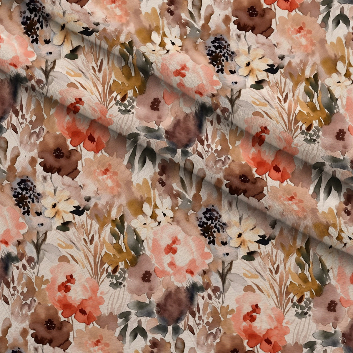 Peach Petal Wash Pattern 19 Minky Fabric