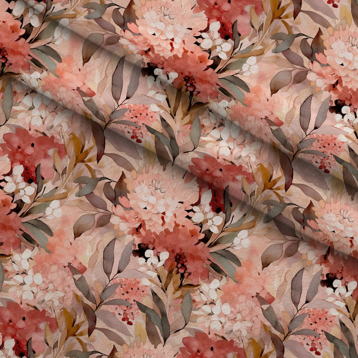 Peach Petal Wash Pattern 20 Minky Fabric