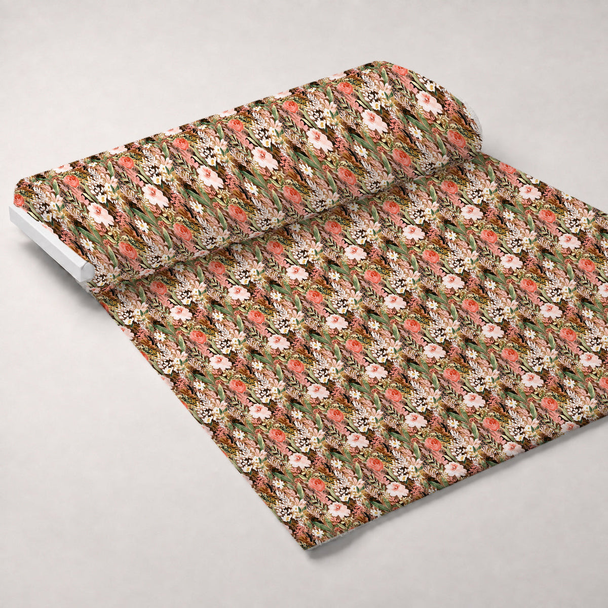 Peach Petal Wash Pattern 4 Minky Fabric