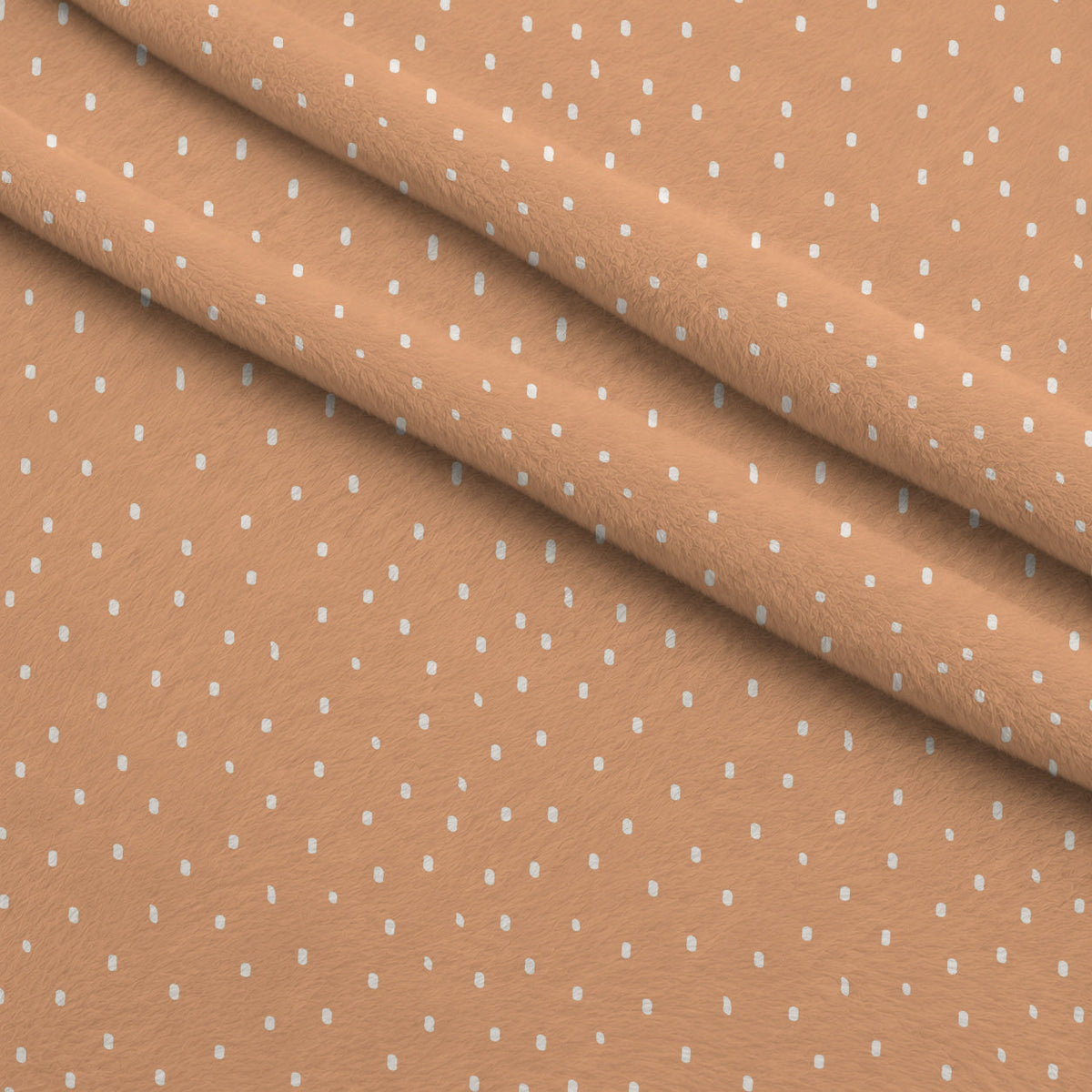 Peachy Rainbow Doodles Pattern 11 Minky Fabric