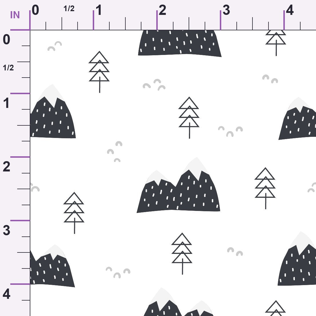 Peachy Rainbow Doodles Pattern 3 Minky Fabric