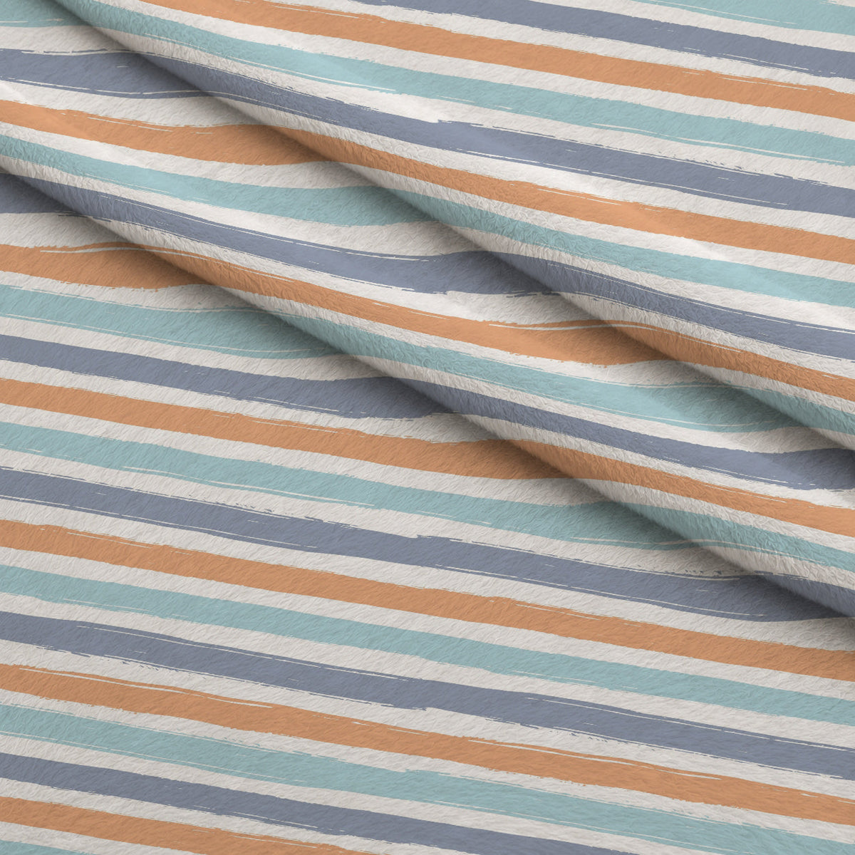 Peachy Rainbow Doodles Pattern 8 Minky Fabric