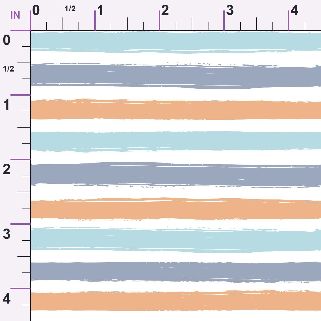 Peachy Rainbow Doodles Pattern 8 Minky Fabric