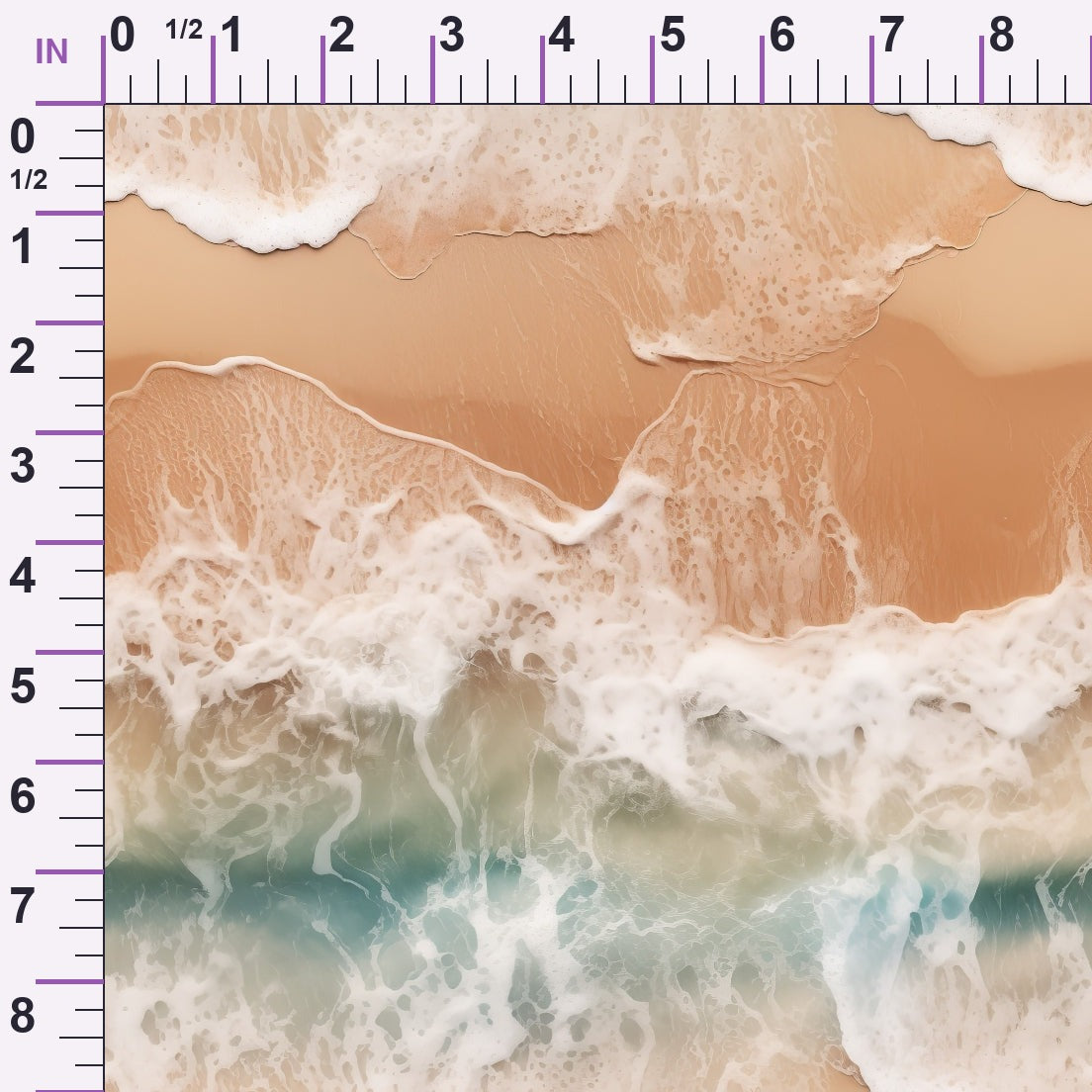 Pebble Shores Pattern 2 Minky Fabric