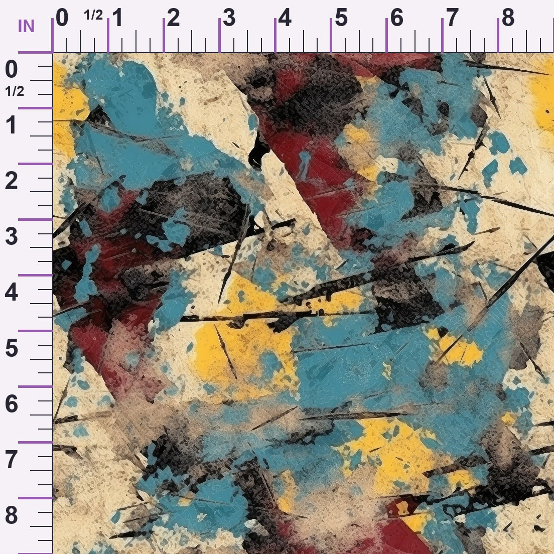 Peeling Patina Pattern 3 Minky Fabric