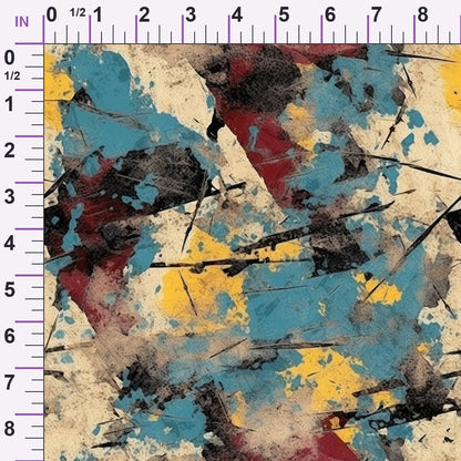 Peeling Patina Pattern 3 Minky Fabric