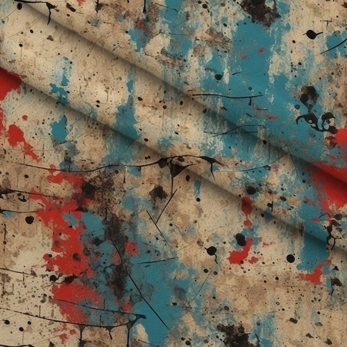 Peeling Patina Pattern 4 Minky Fabric