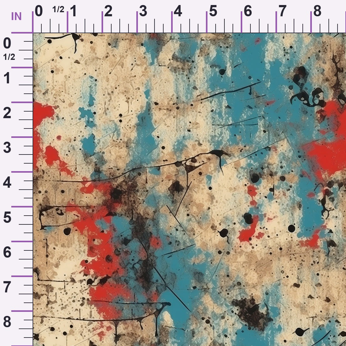 Peeling Patina Pattern 4 Minky Fabric