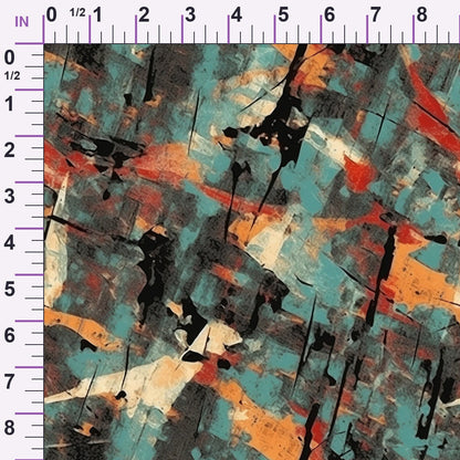 Peeling Patina Pattern 5 Minky Fabric