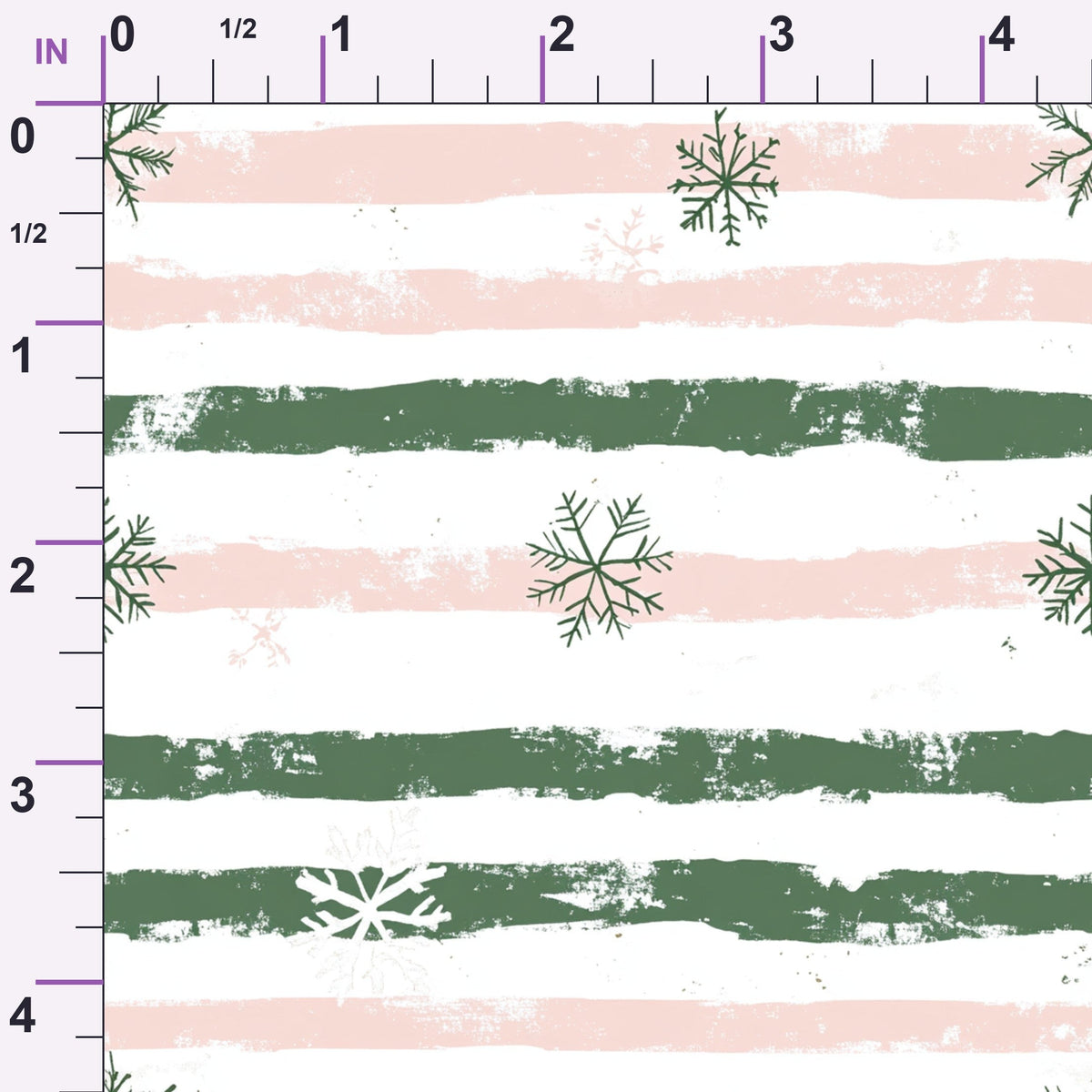 Peppermint Bows Pattern 3 Minky Fabric