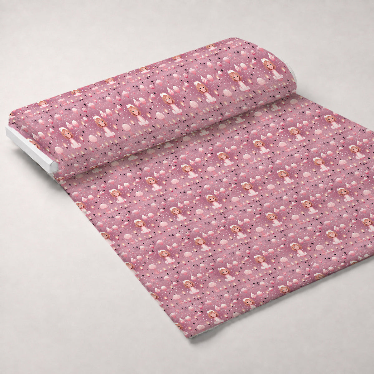 Peppermint Pines Pattern 4 Minky Fabric