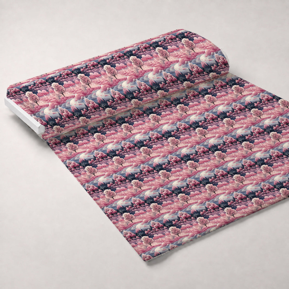 Peppermint Pines Pattern 5 Minky Fabric
