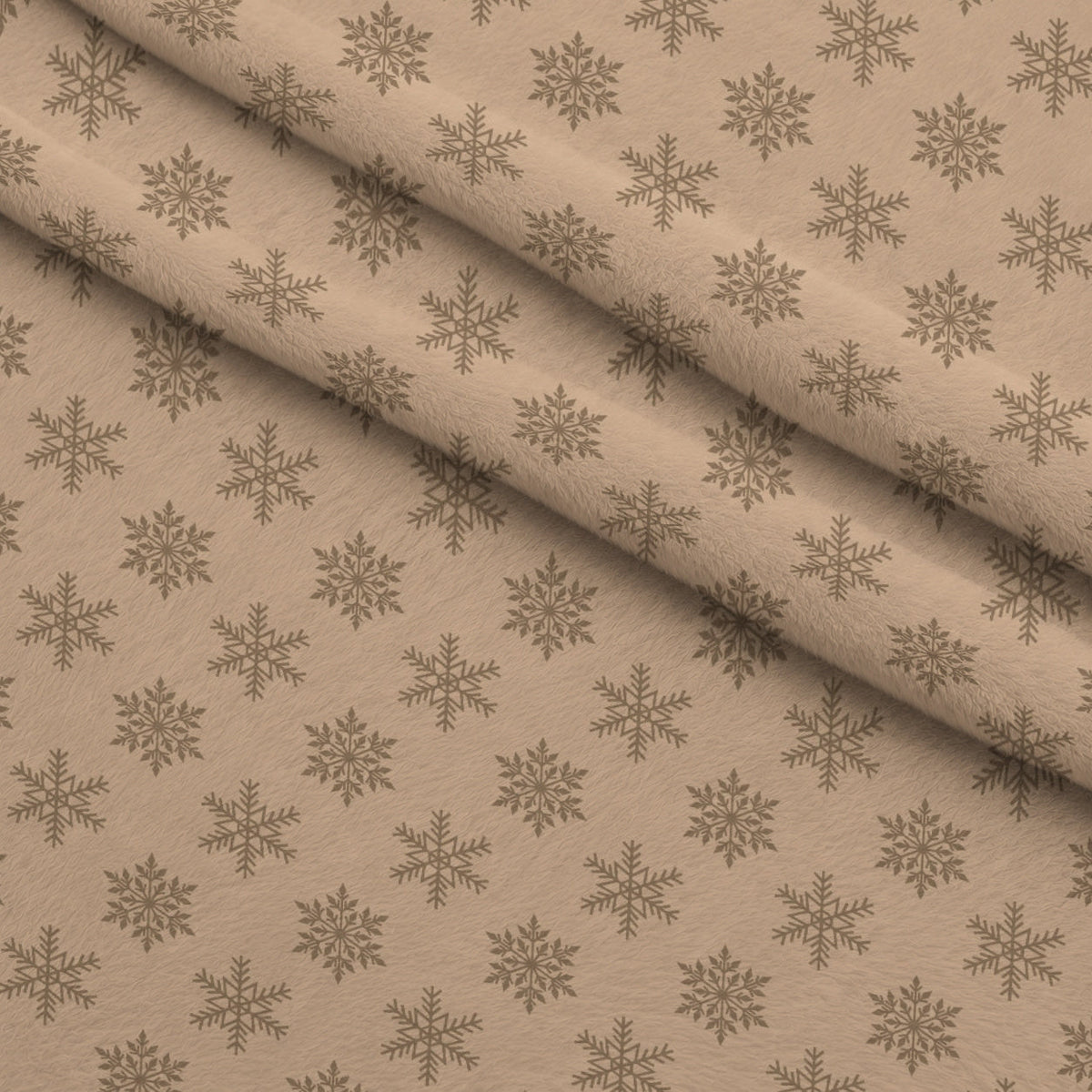 Peppermint Snowfall Pattern 11 Minky Fabric