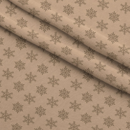 Peppermint Snowfall Pattern 11 Minky Fabric