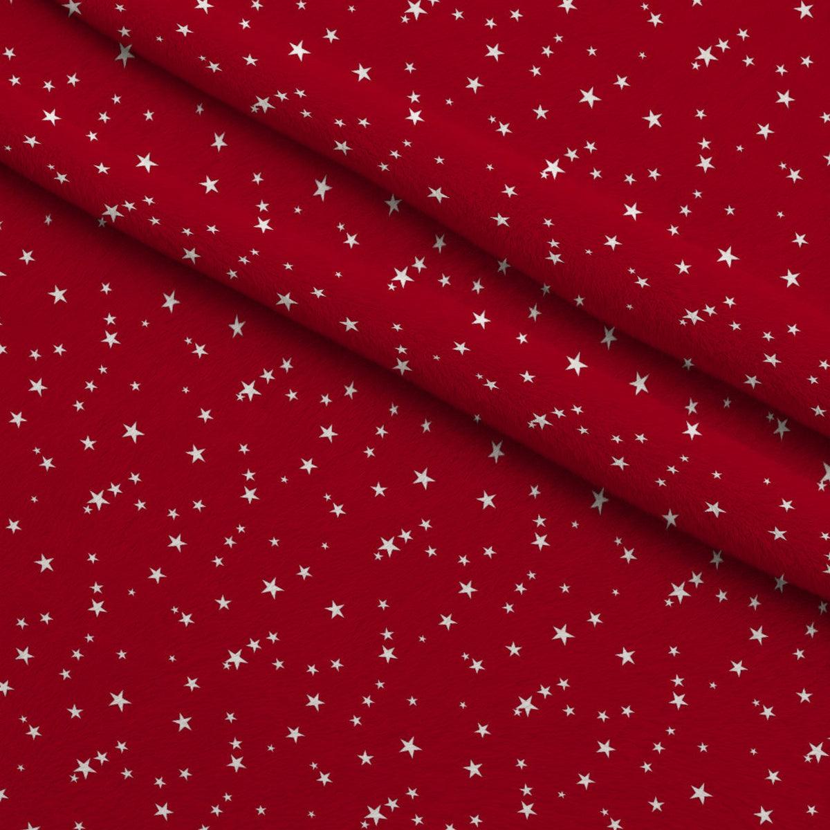 Peppermint Snowfall Pattern 12 Minky Fabric