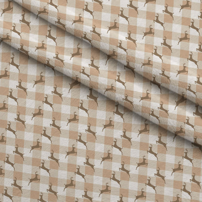 Peppermint Snowfall Pattern 13 Minky Fabric