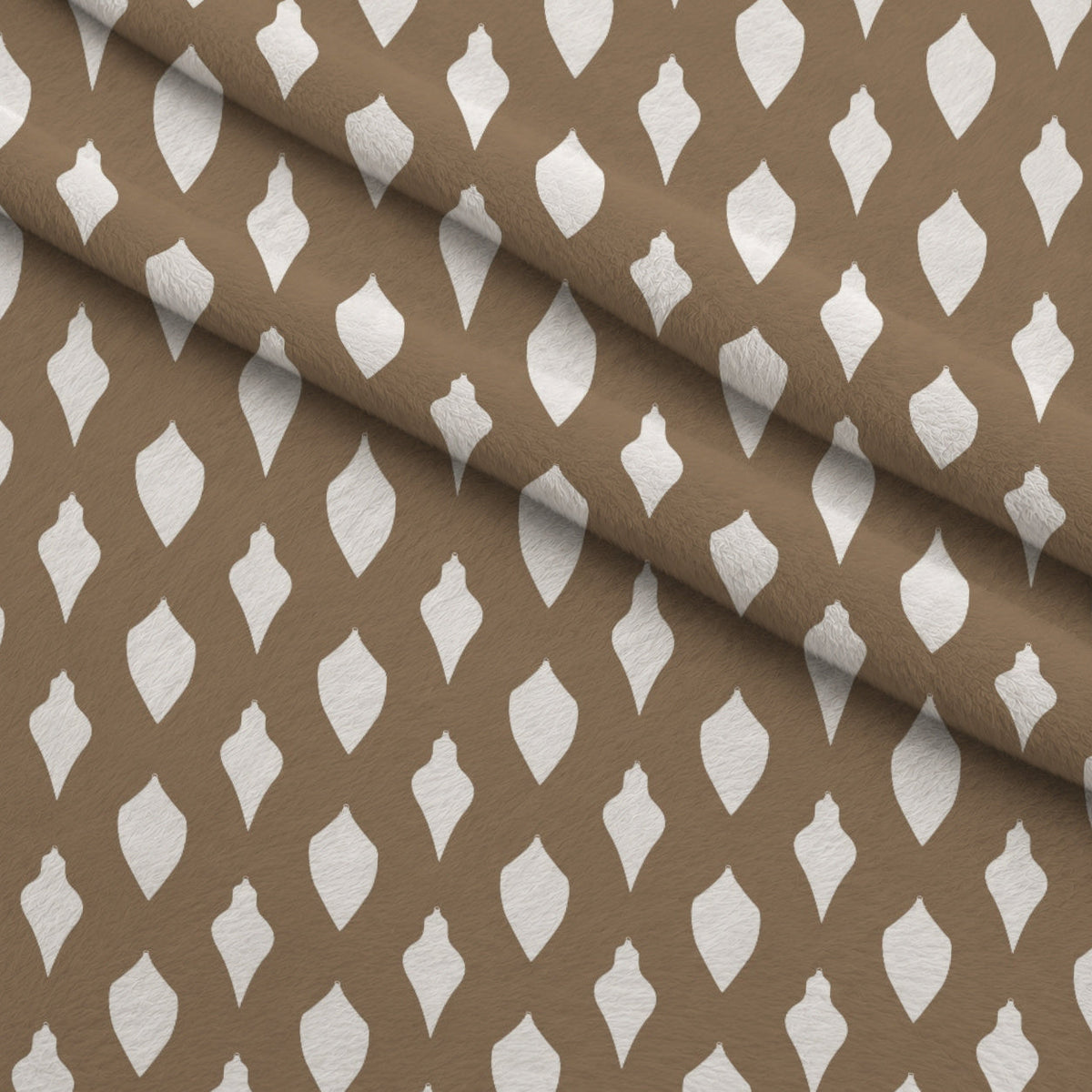 Peppermint Snowfall Pattern 17 Minky Fabric