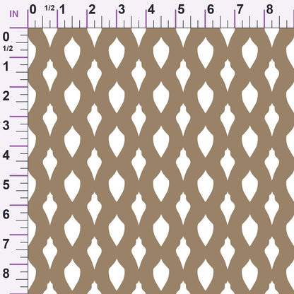 Peppermint Snowfall Pattern 17 Minky Fabric
