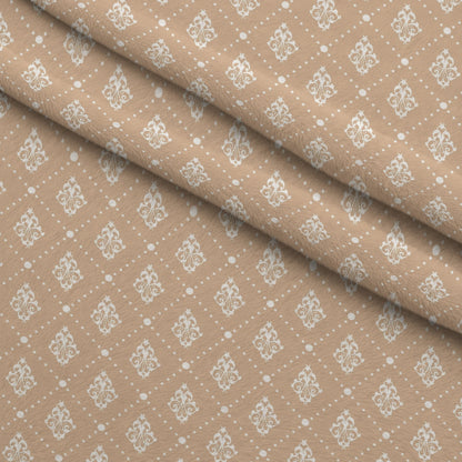 Peppermint Snowfall Pattern 2 Minky Fabric