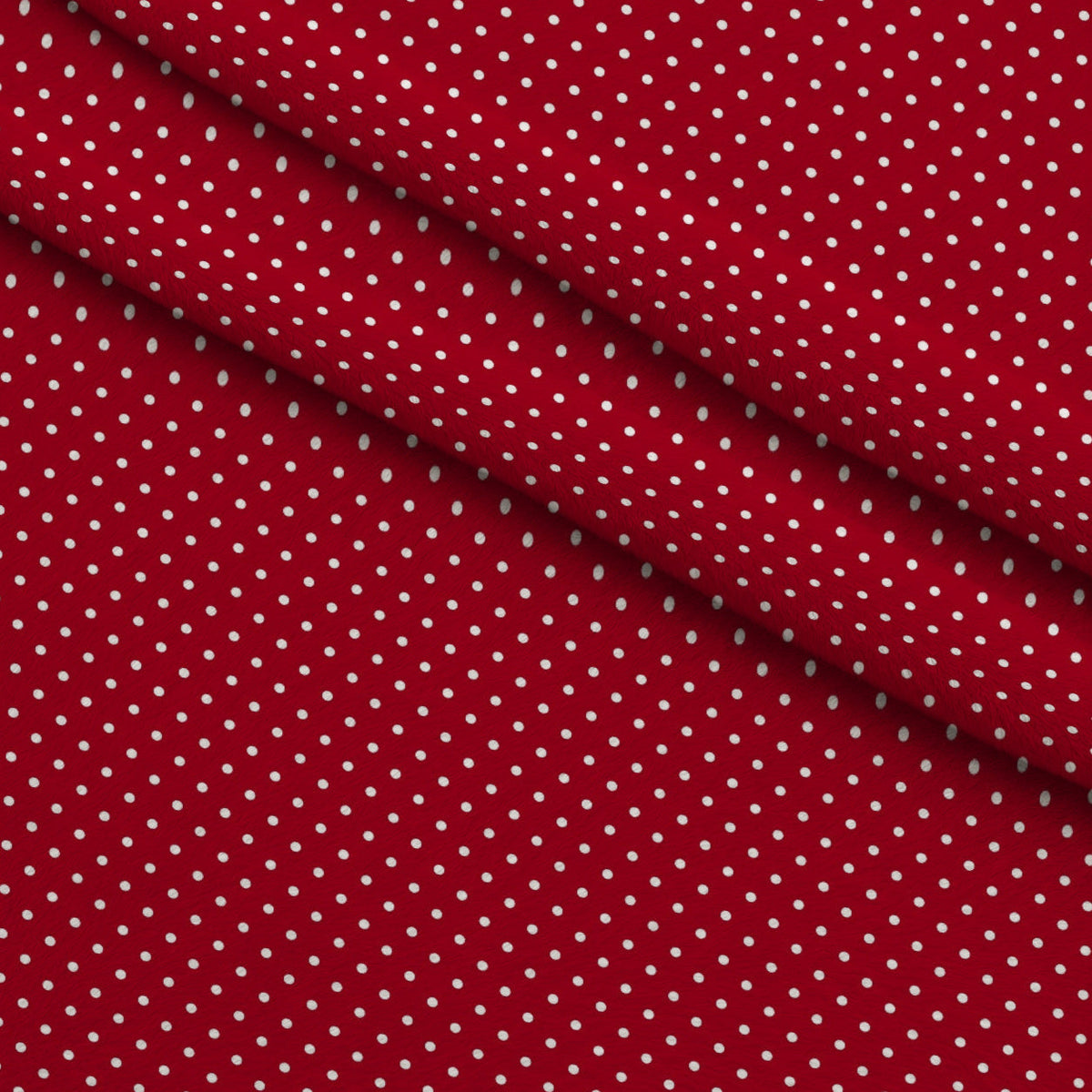 Peppermint Snowfall Pattern 22 Minky Fabric