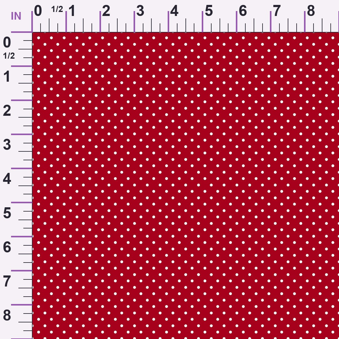 Peppermint Snowfall Pattern 22 Minky Fabric