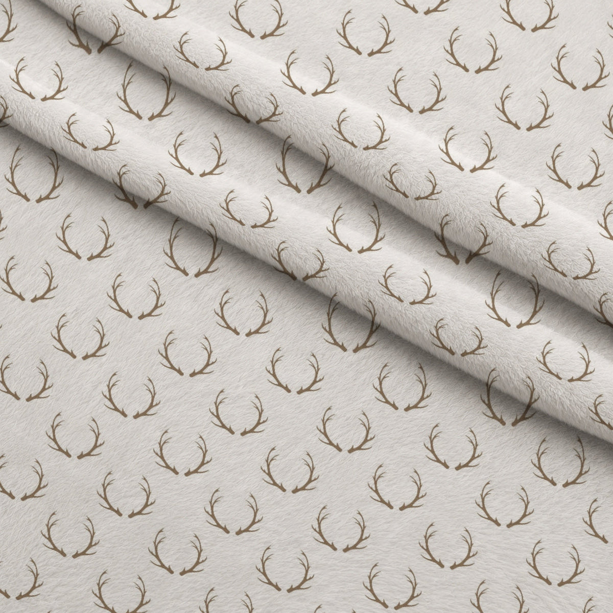Peppermint Snowfall Pattern 4 Minky Fabric