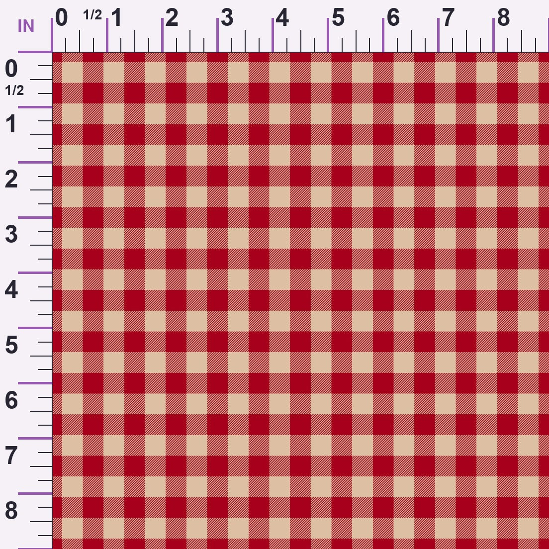 Peppermint Snowfall Pattern 6 Minky Fabric