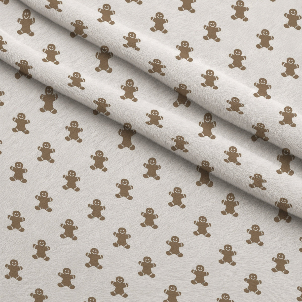 Peppermint Snowfall Pattern 7 Minky Fabric