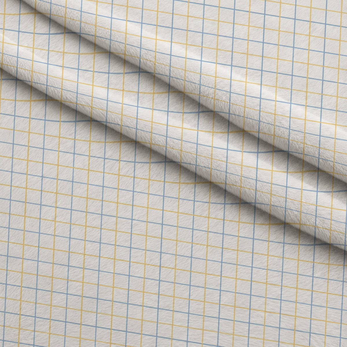 Periwinkle Dreams Gingham Minky Fabric