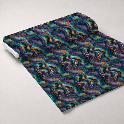 Periwinkle Marble Pattern 5 Minky Fabric