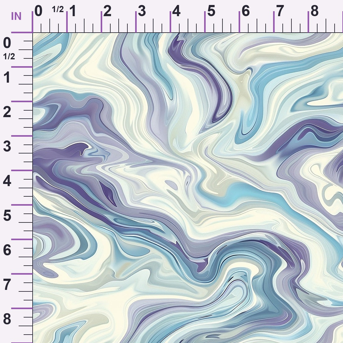 Periwinkle Marble Pattern 8 Minky Fabric