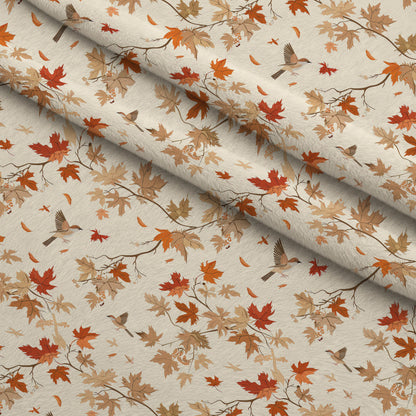 Persimmon Pagoda Pattern 8 Minky Fabric