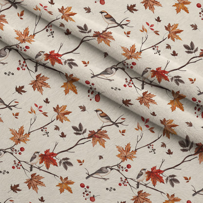 Persimmon Pagoda Pattern 9 Minky Fabric