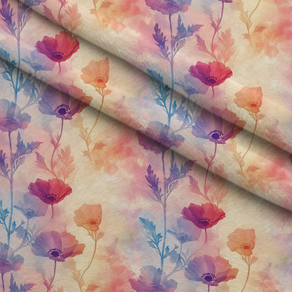 Petal Haze Pattern 16 Minky Fabric