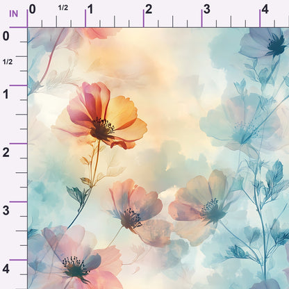 Petal Haze Pattern 18 Minky Fabric