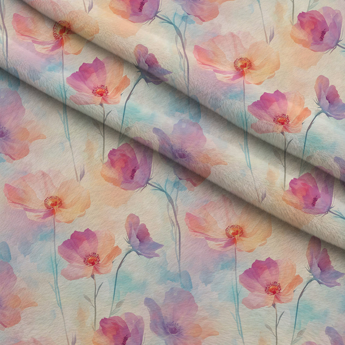 Petal Haze Pattern 20 Minky Fabric